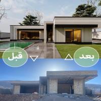 طراحی ویلای مدرن به متراژ ۲۵۰ متر مربع در قزوین